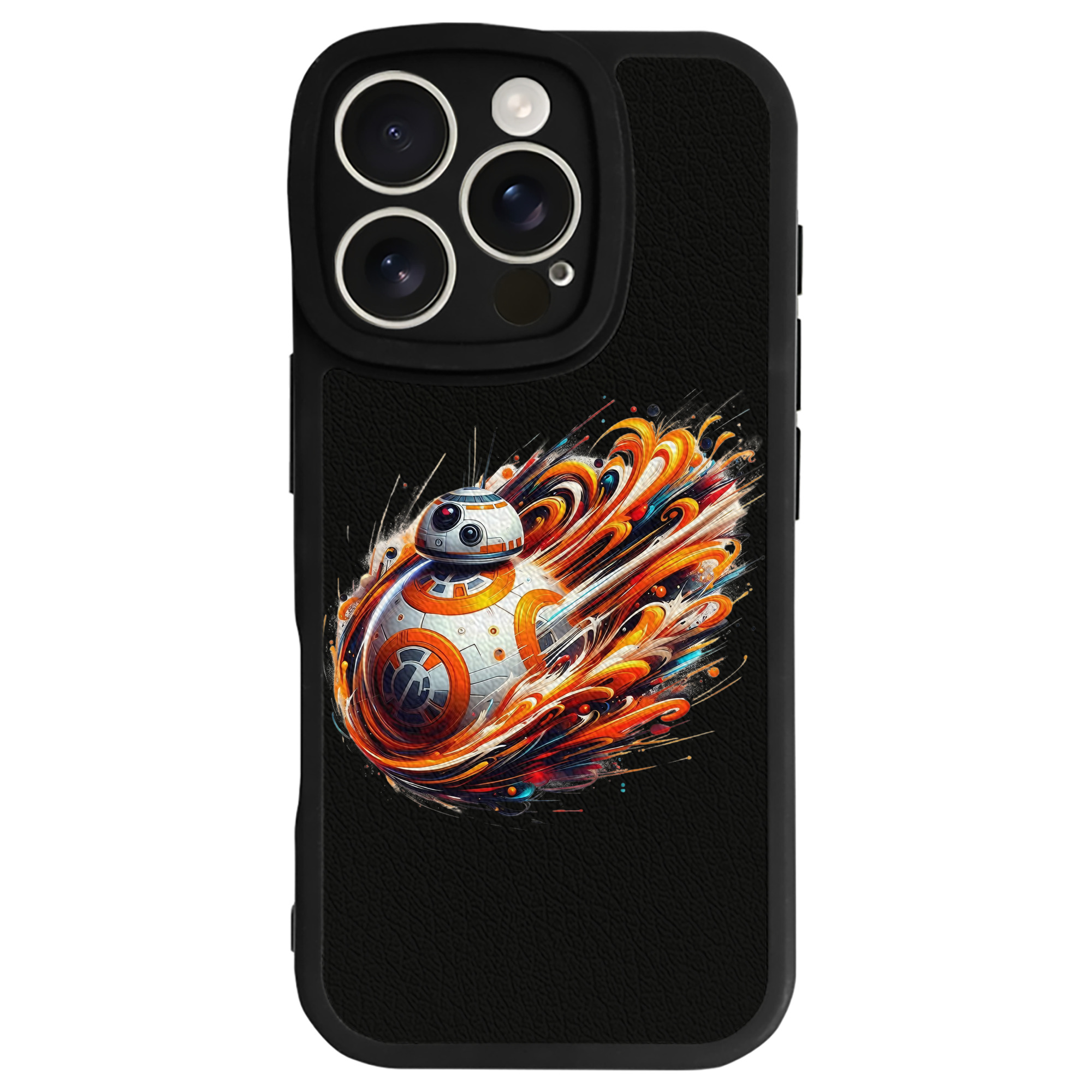（画像用） スター・ウォーズ Star Wars 【iPhone 16シリーズ対応】シリコンスマホケース（レザー調） 材質：シリコン